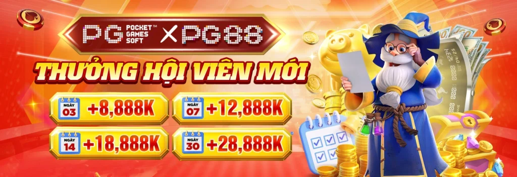 PG88 🎰 【PG 88】- Link Sòng Bạc Trực Tuyến PG88 VN Mới 10/2025 5 Thưởng hội viên mới lên đến 28.888k khi chơi tại PG88